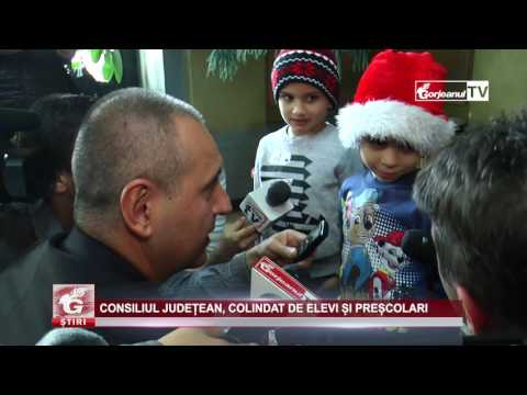 CONSILIUL JUDEȚEAN, COLINDAT DE ELEVI ȘI PREȘCOLARI