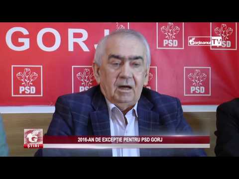 2016 AN DE EXCEPȚIE PENTRU PSD GORJ