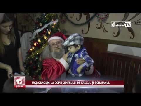 MOȘ CRACIUN, LA COPIII CENTRULUI DE CALCUL ȘI GORJEANUL
