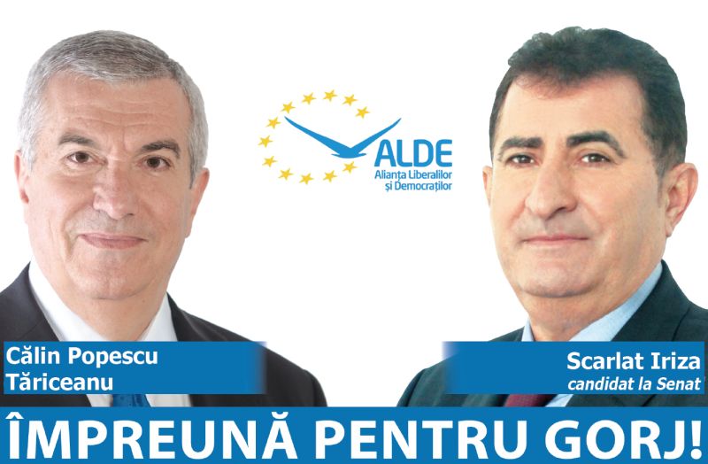 ALDE Gorj! Poziția 3 pe buletinele de vot!