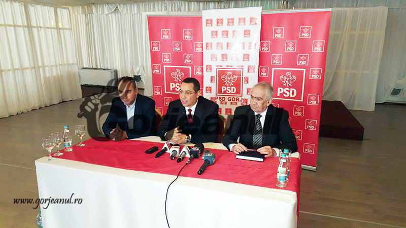 Ponta a transmis un avertisment la Târgu-Jiu: “Duminică avem grijă să nu ne fure voturile”!