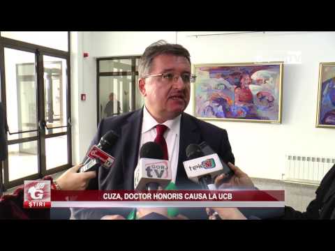 CUZA, DOCTOR HONORIS CAUSA LA UCB