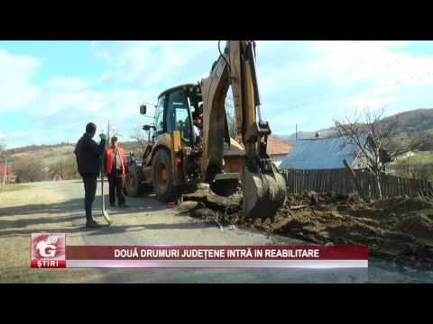 DOUĂ DRUMURI JUDEȚENE INTRĂ ÎN REABILITARE