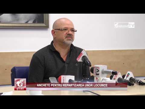 ANCHETE PENTRU REPARTIZAREA UNOR LOCUINȚE