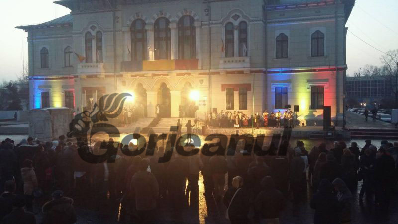 Unirea Principatelor Române, sărbătorită la Târgu-Jiu