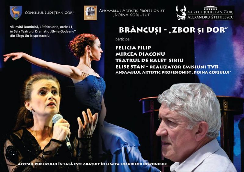 Soprana Felicia Filip concertează la Târgu-Jiu