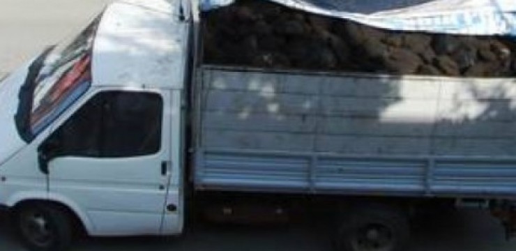 Peste nouă tone de cărbune, confiscate la Bumbești-Jiu