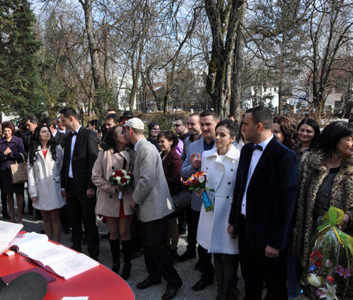 La Târgu-Jiu – Şi în acest an, se oficiază căsătorii de Sf. Valentin şi de Dragobete
