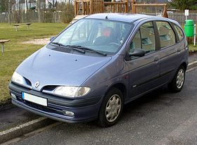 Renault Scenic, confiscat de Poliție