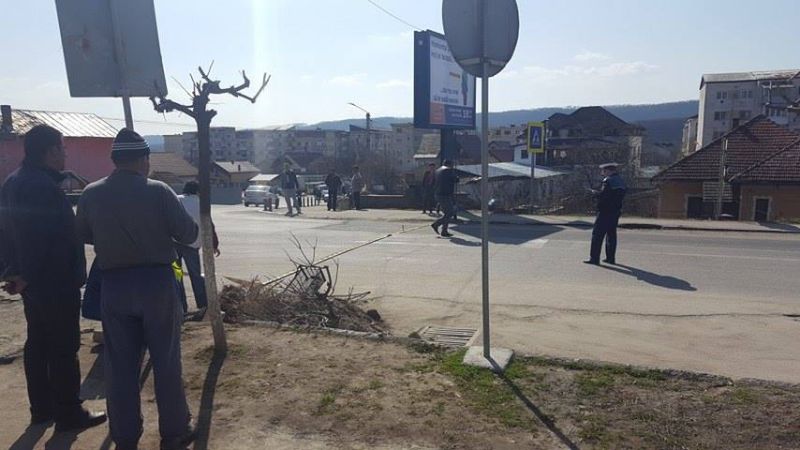 Profesoară cercetată după accident