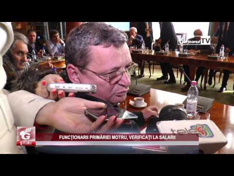 FUNCȚIONARII PRIMĂRIEI MOTRU, VERIFICAȚI LA SALARII