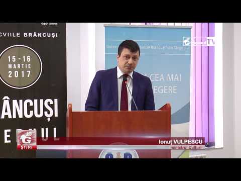 MINISTRUL CULTURII, PREZENT LA MANIFESTĂRILE DEDICATE LUI BRÂNCUȘI