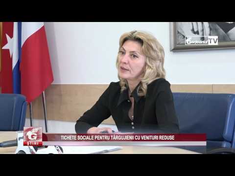 TICHETE SOCIALE PENTRU TÂRGUJIENII CU VENITURI REDUSE
