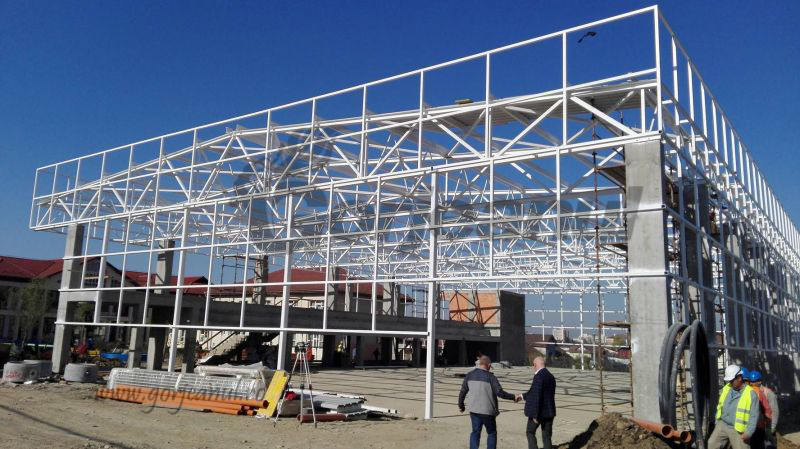 Finalizare în luna iulie pentru Sala de sport de la Colegiul “Virgil Madgearu”