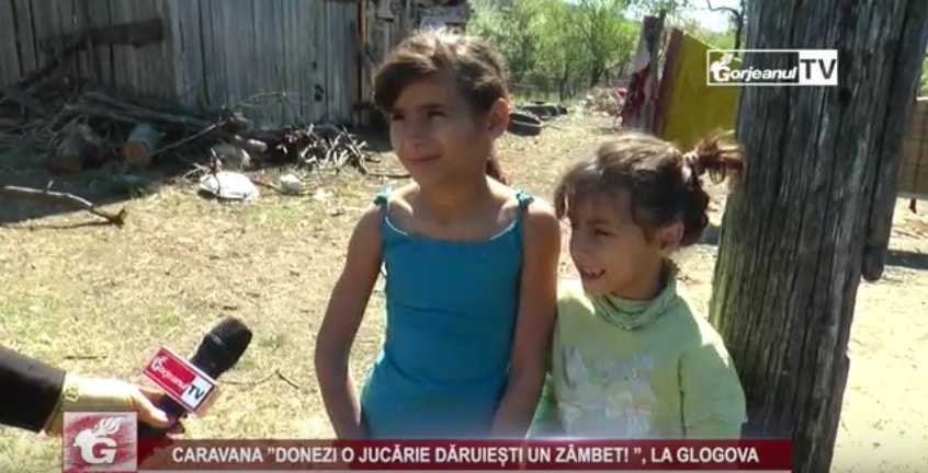 CARAVANA ”DONEZI O JUCĂRIE DĂRUIEȘTI UN ZÂMBET! ”, LA GLOGOVA