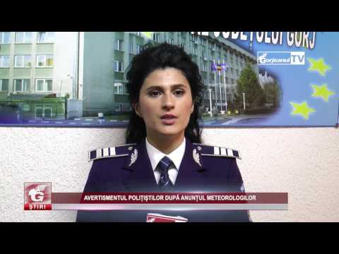 AVERTISMENTUL POLIȚIȘTILOR DUPĂ ANUNȚUL METEOROLOGILOR