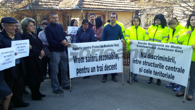 Grevă de avertisment la Garda de Mediu Gorj
