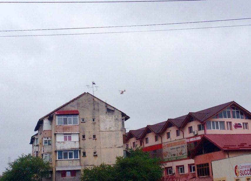 Elicopterul SMURD, chemat de urgență la Târgu-Jiu