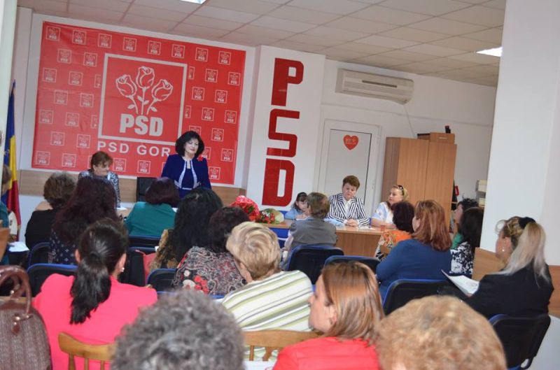 Comitetul Județean al OFSD Gorj: Social-democratele Elvirei Șarapatin se implică în campania pentru parțiale