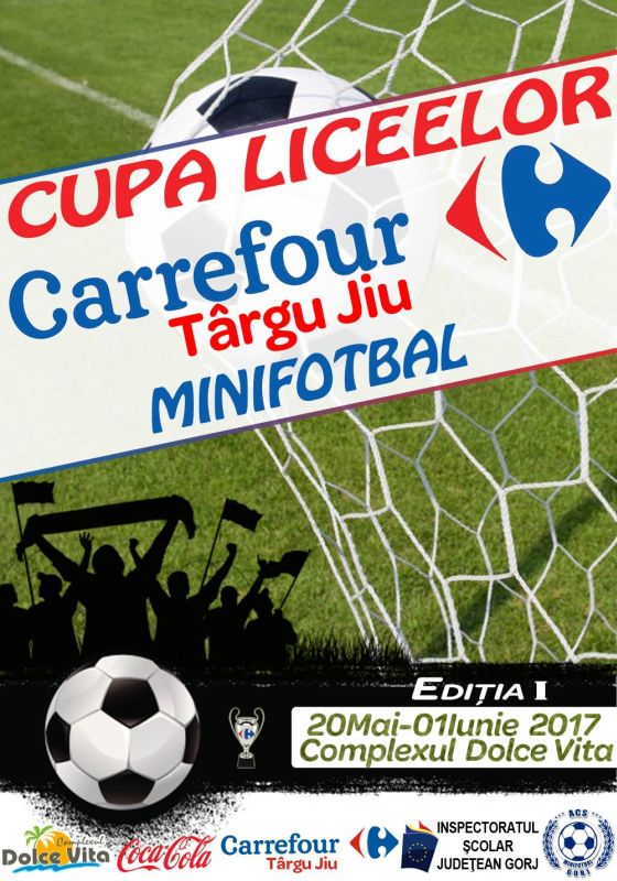 Liceele se întrec la minifotbal