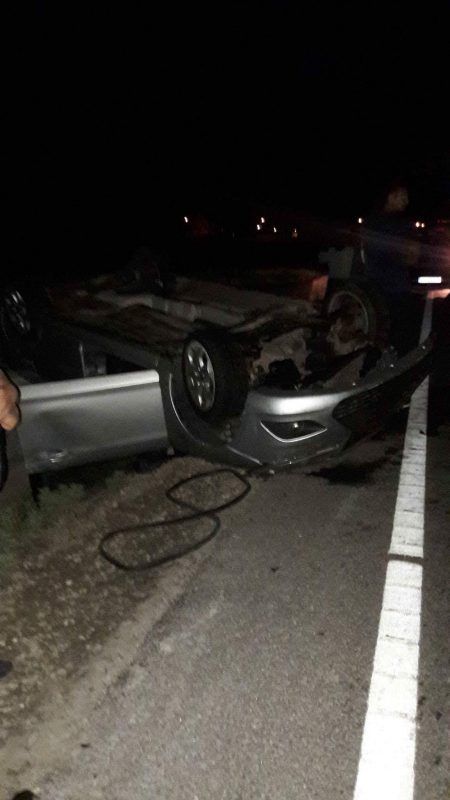 Bebeluș rănit în accident