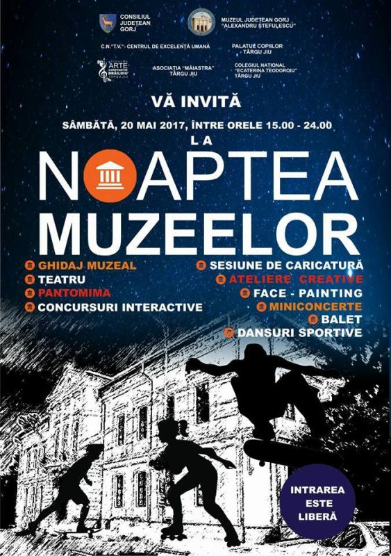 Noaptea muzeelor la Târgu-Jiu