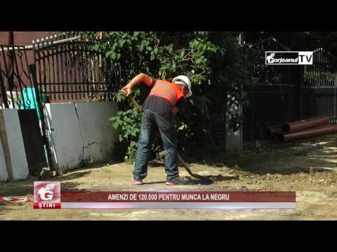 AMENZI DE 120.000 PENTRU MUNCA LA NEGRU
