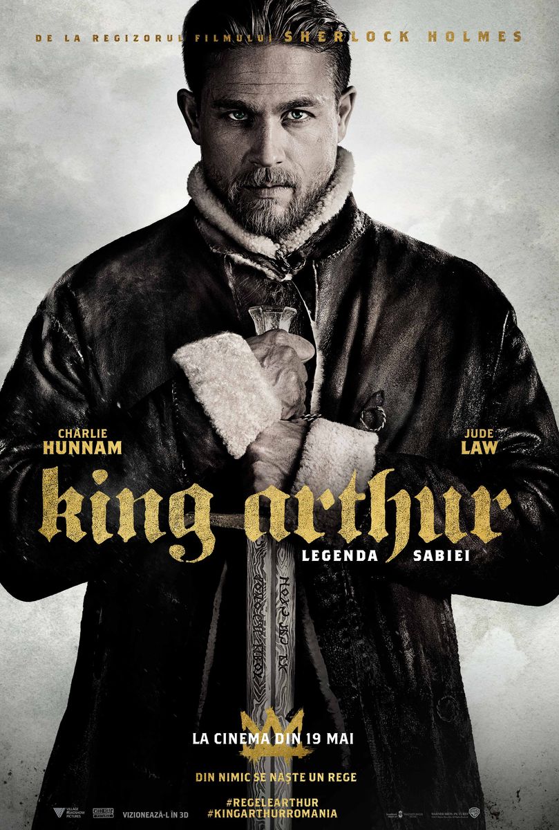 King Arthur: Legend of the Sword (2017) King Arthur: Legenda sabiei – Sergiu Nicolaescu 18:00(3D)