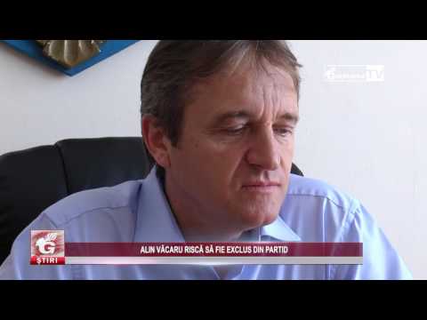 ALIN VĂCARU RISCĂ SĂ FIE EXCLUS DIN PARTID