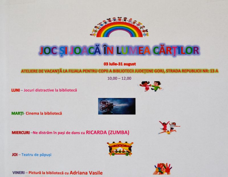 jocuri la biblioteca