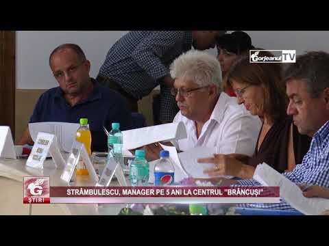 STRÂMBULESCU, MANAGER PE 5 ANI LA CENTRUL ”BRÂNCUȘI”
