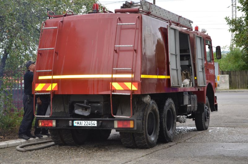 Simulare de incendiu la CEO