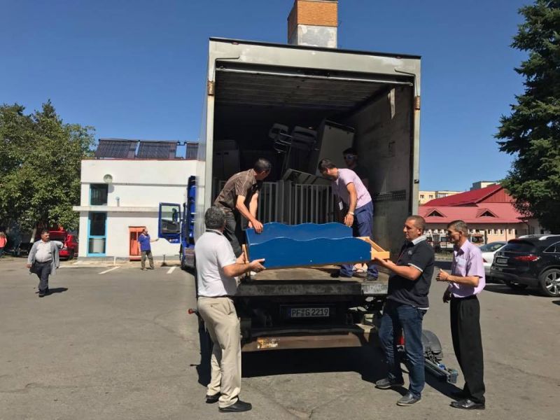 O nouă donație de paturi și mobilier pentru Spitalul Județean din Târgu-Jiu