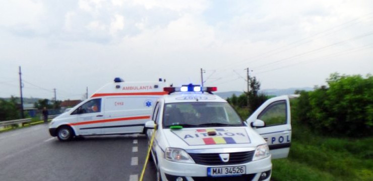 Accident la Plopșoru