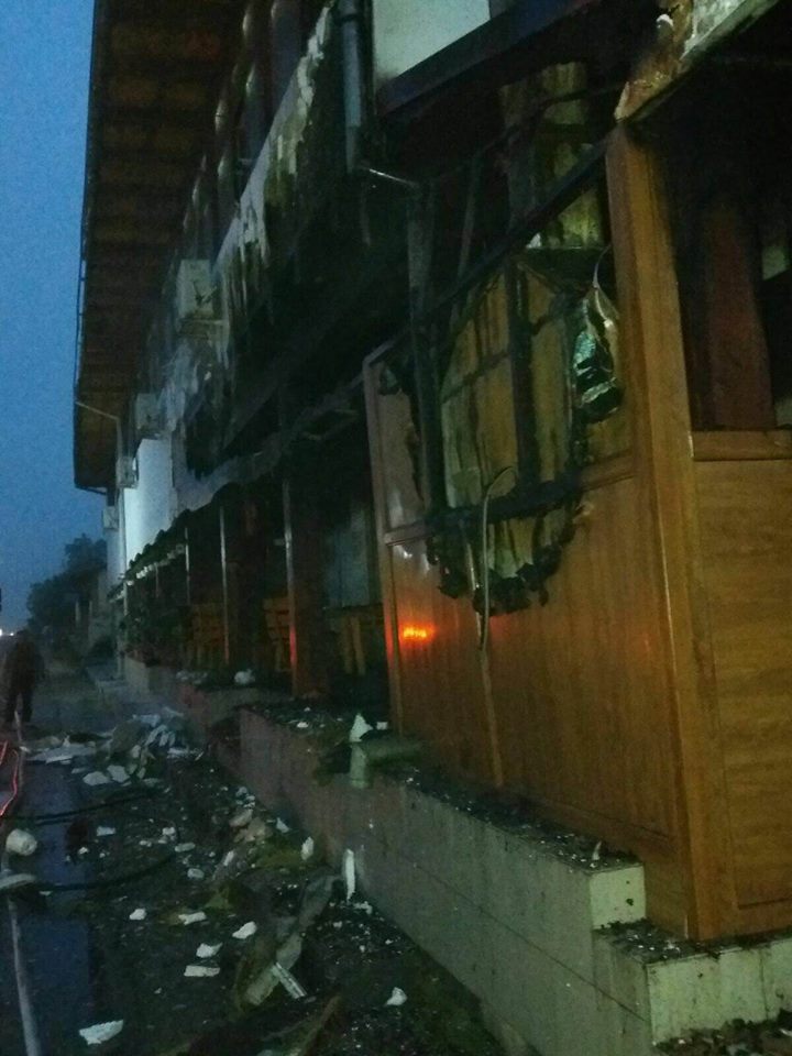 Incendiu la Izvoarele