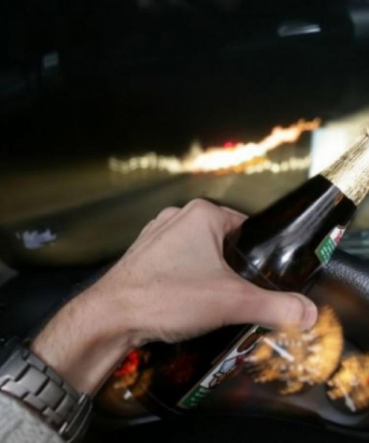 Șofer prins beat criță la volan