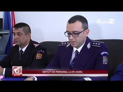 DEFICIT DE PERSONAL LA IPJ GORJ