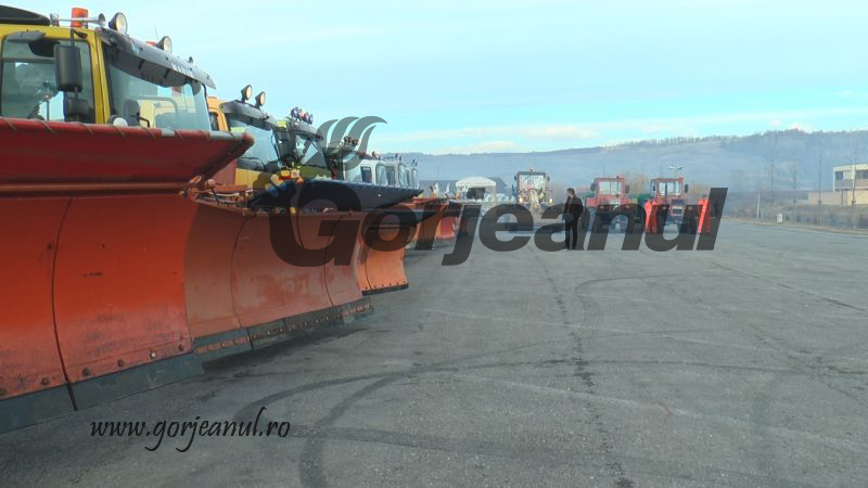 Se activează Comandamentul de iarnă, la Târgu-Jiu!