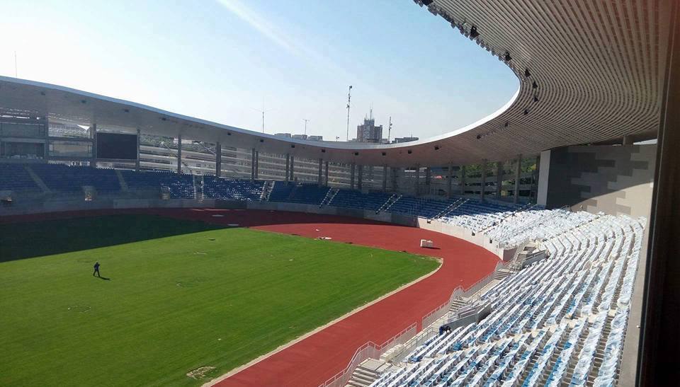 Stadionul Municipal, gata spre vară?