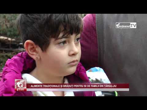 ALIMENTE TRADIȚIONALE ȘI BRĂDUȚI PENTRU 50 DE FAMILII DIN TÂRGU-JIU