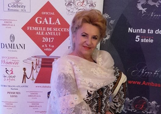 Maria Loga, premiată în cadrul Galei Femeilor de Succes din România