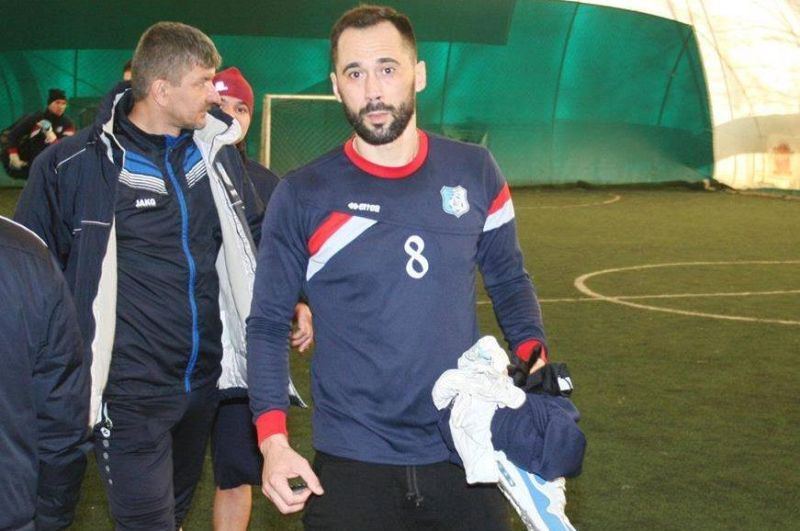 Emil Dică, primele antrenamente cu Pandurii