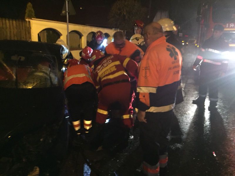 Accident grav la Târgu-Jiu