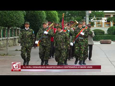 CJ GORJ DEMAREAZĂ MANIFESTARILE CENTENARULUI MARII UNIRI