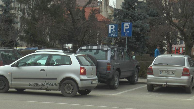 Parcări prin SMS, la Târgu-Jiu