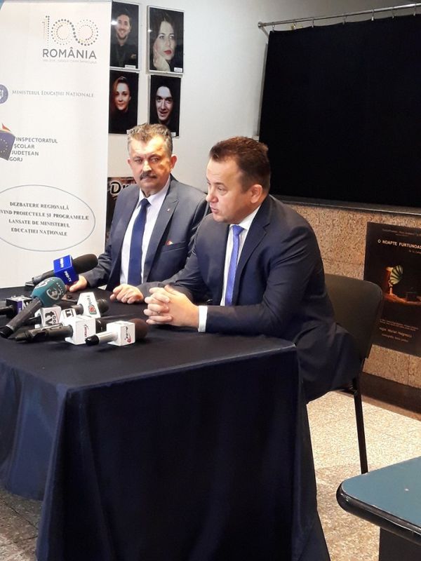 Ministrul Educației, la Târgu-Jiu