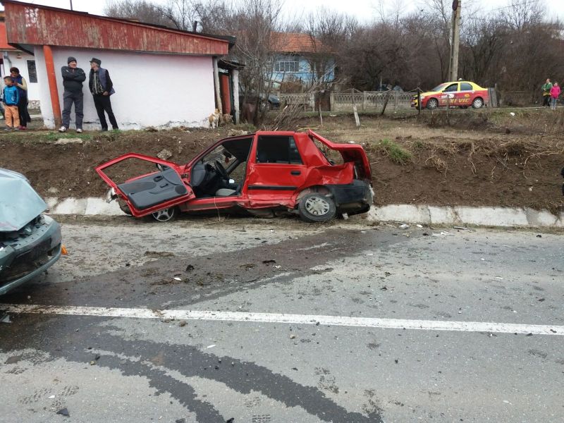 Accident la Cătunele