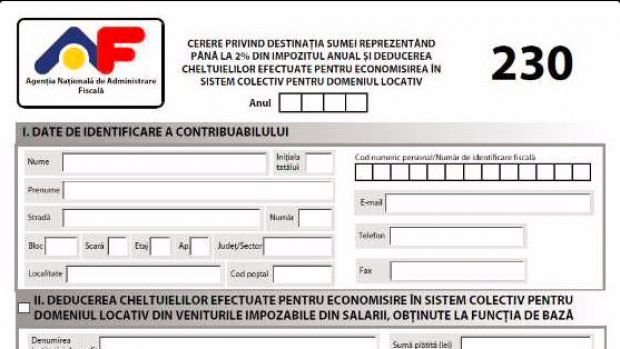 Precizări cu privire la depunerea formularului 230
