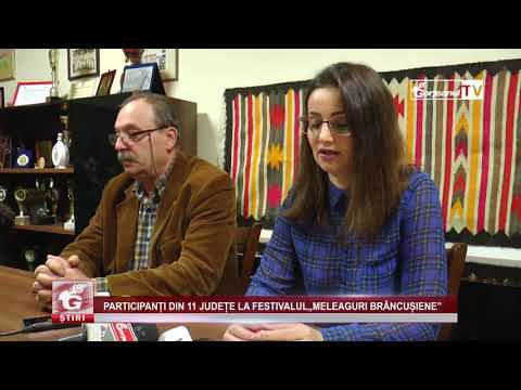 PARTICIPANȚI DIN 11 JUDEȚE LA FESTIVALUL„MELEAGURI BRÂNCUȘIENE”