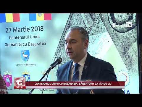CENTENARUL UNIRII CU BASARABIA, SĂRBATORIT LA TÂRGU-JIU